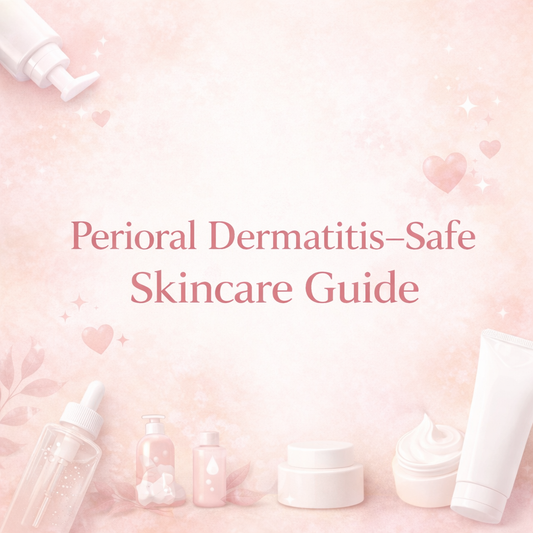 🌿 Perioral Dermatitis–Safe Skincare Guide