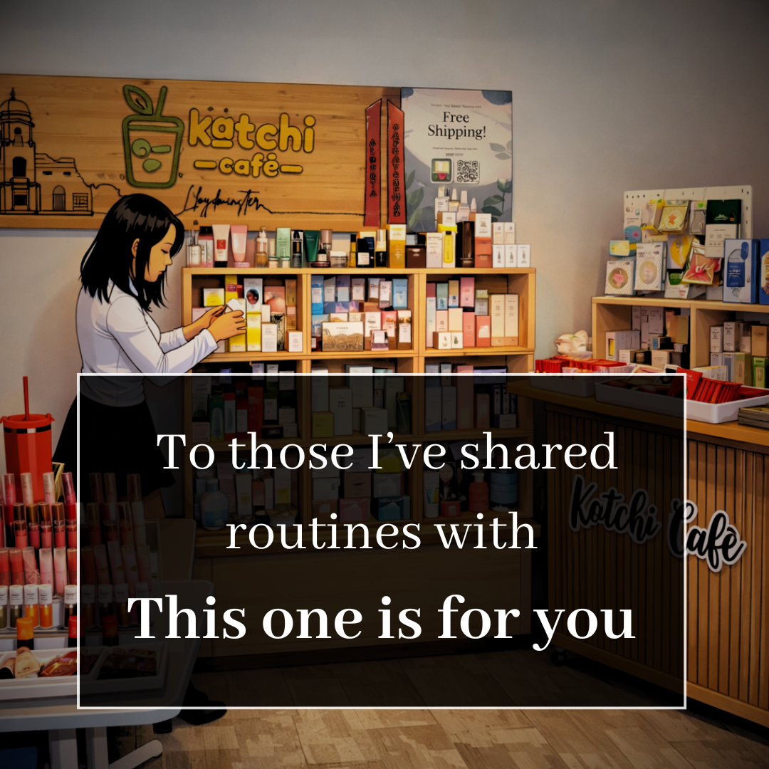 ✨ To those I’ve shared routines with, this one’s for you ✨