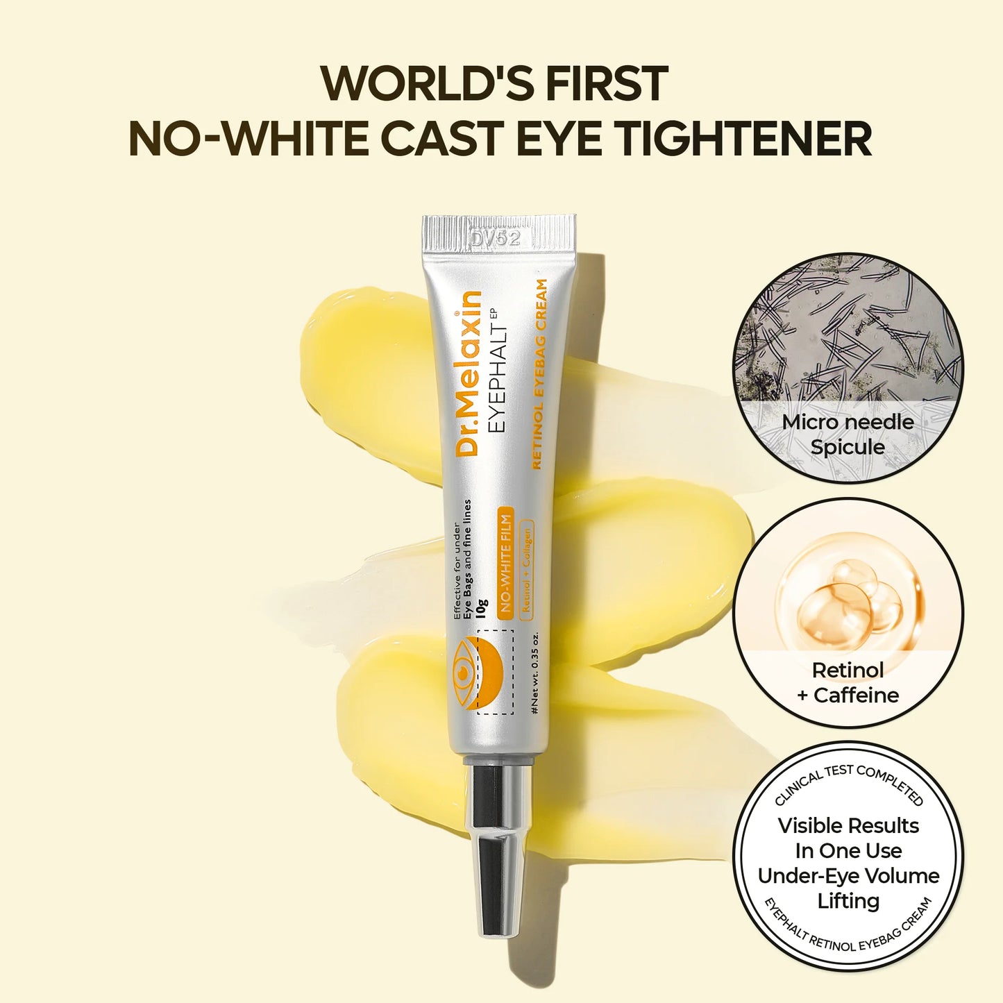 [Dr.Melaxin] Eyephalt Crème contour des yeux pour les poches sous les yeux 10 ml