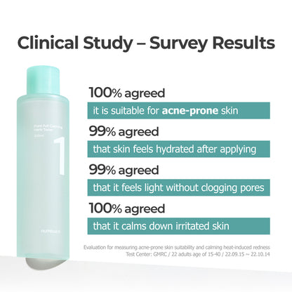 [numbuzin] No.1 Pure-full Calming Herb Toner 300ml