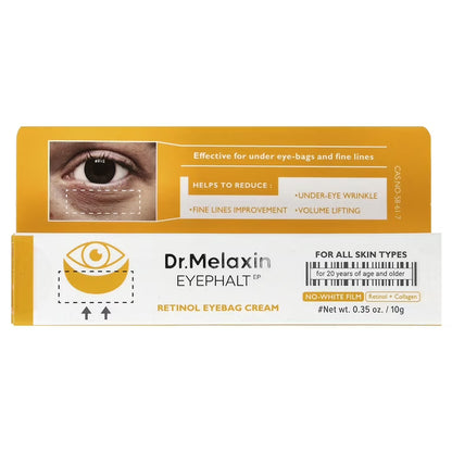 [Dr.Melaxin] Eyephalt Crème contour des yeux pour les poches sous les yeux 10 ml