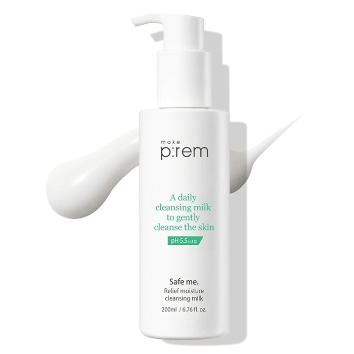 [Make p:rem] Safe me Relief Moisture Cleansing Milk 200ml