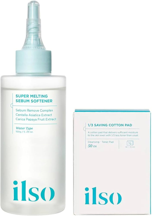 [ilso] Super Melting Sebum Softner Special Set (+Cotton pad 40pcs)