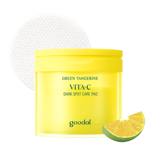 [Goodal] Green Tangerine Vita‑C Dark Spot Care Pad (70pads)