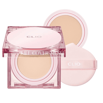 [Clio] Kill Cover Mesh Glow Cushion (Cushion 15g + Refill 15g)