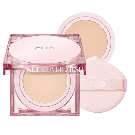 [Clio] Kill Cover Mesh Glow Cushion (Cushion 15g + Refill 15g)