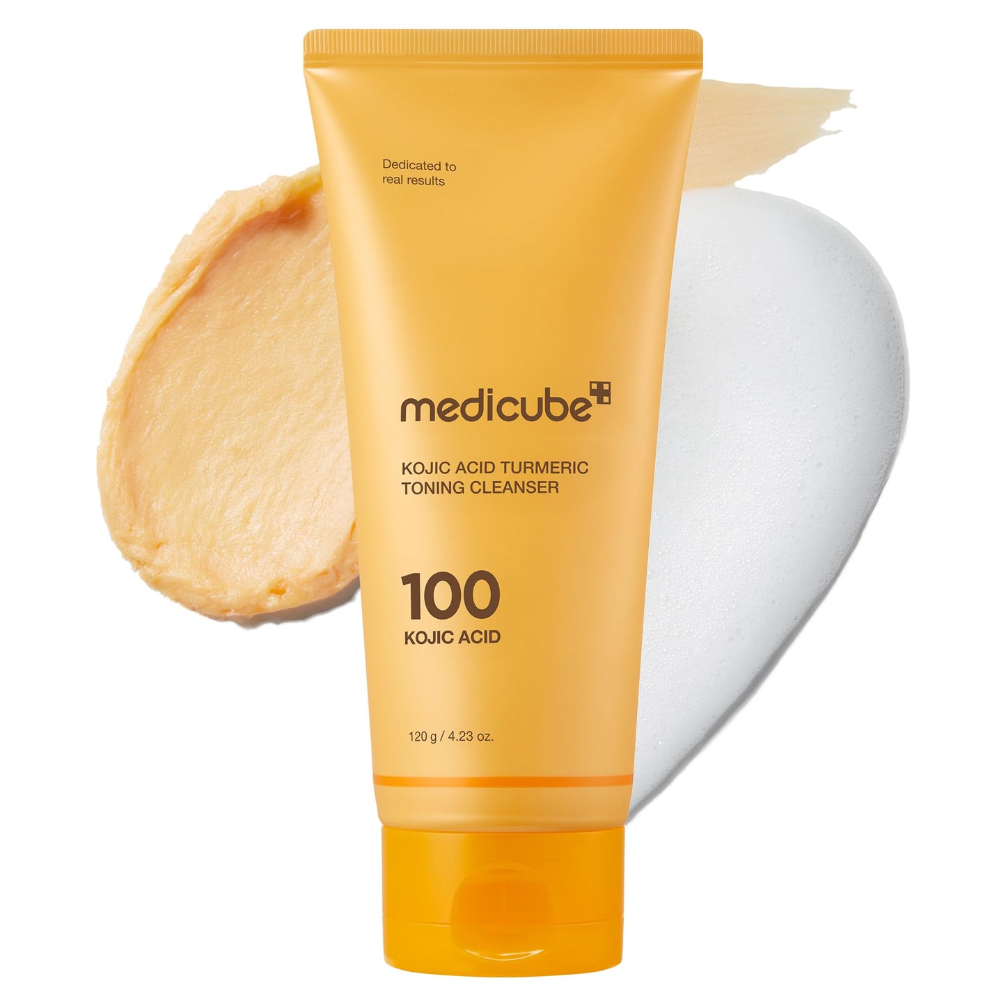 [Medicube] Kojic Acid Turmeric Toning Cleanser 120g