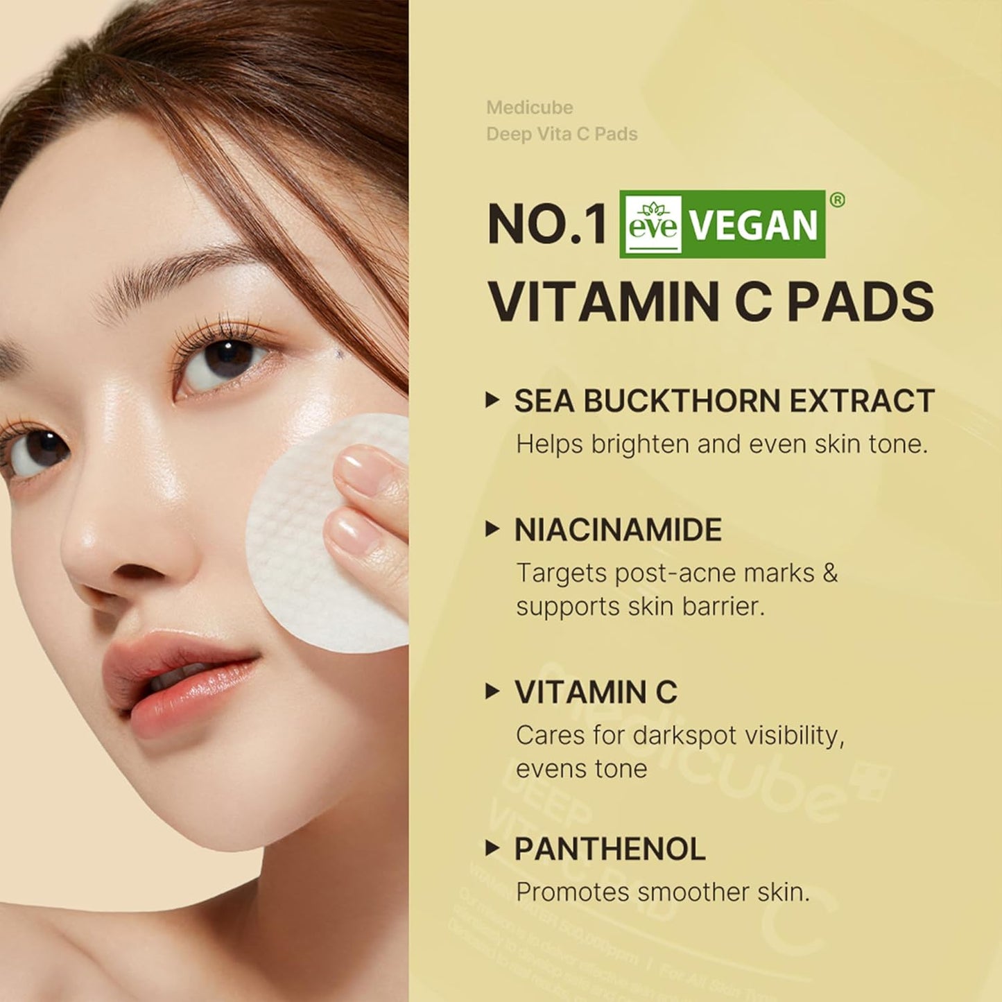 [Medicube] Deep Vita C Capsule Pad 70pcs