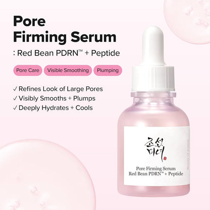 BEAUTY OF JOSEON - Pore Firming Serum: Red Bean PDRN + Peptide 30ml