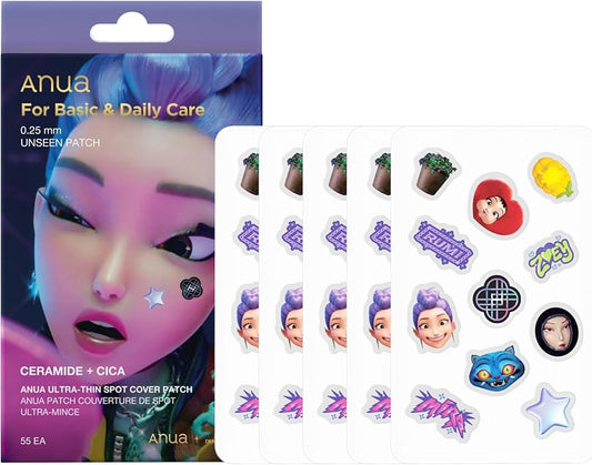 [Anua] K-Pop Demon Hunters Ultra-Thin Spot Cover Patch 58pcs