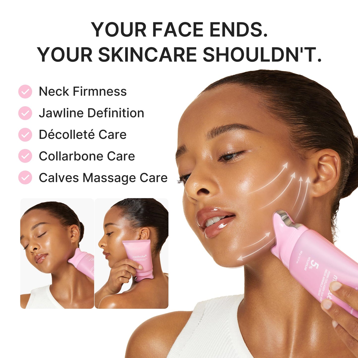 [Medicube] PDRN Gua Sha Neck Cream