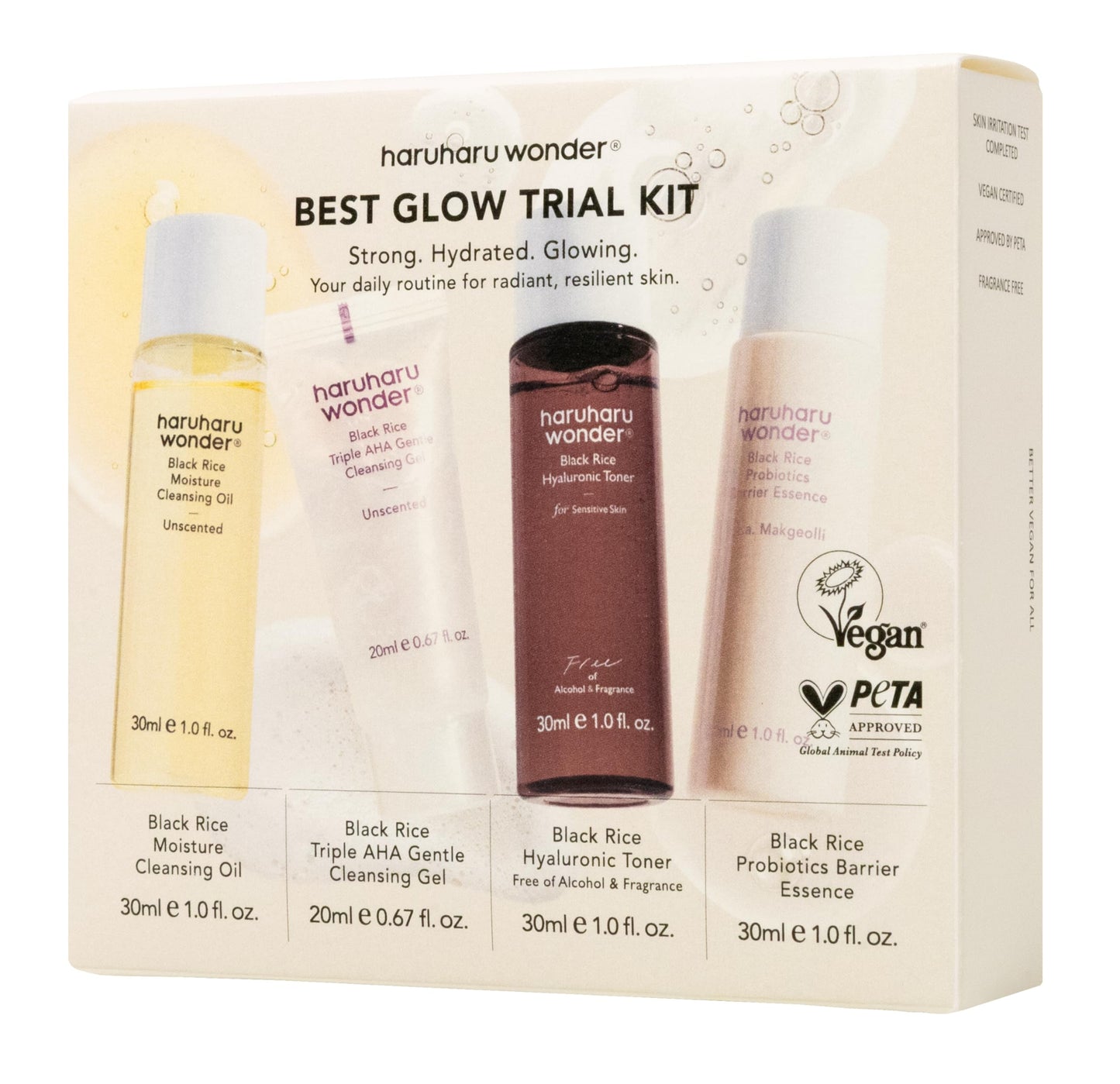 [Haruharu Wonder] Best Glow Trial Kit