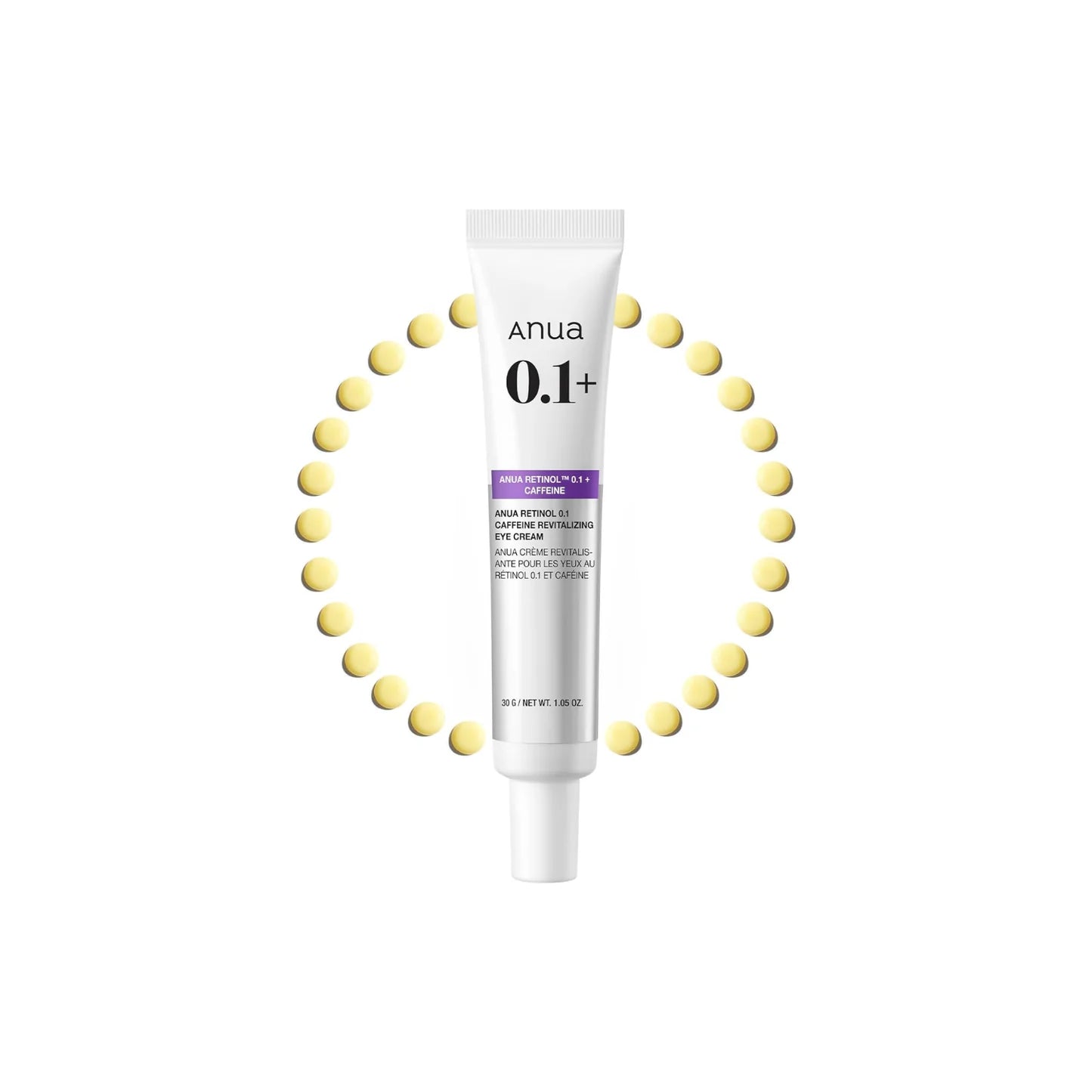 [ANUA] Retinol 0.1 Caffeine Revitalizing Eye Cream 30g