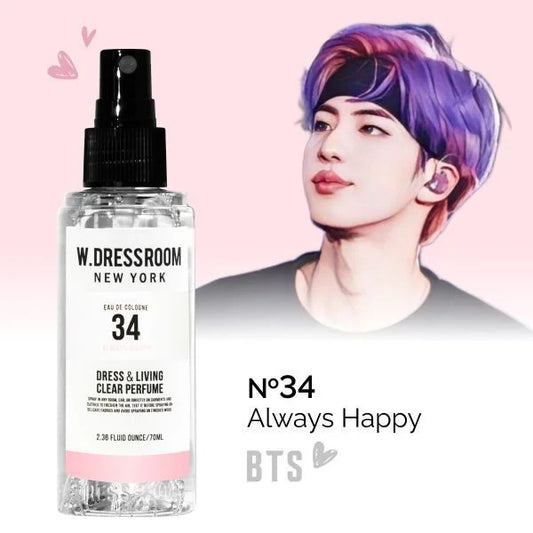 [W.Dressroom] Parfum transparent Dress &amp; Living 70 ml (6 parfums au choix)