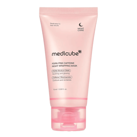 [Medicube] PDRN Pink Caffeine Night Wrapping Mask 75ml