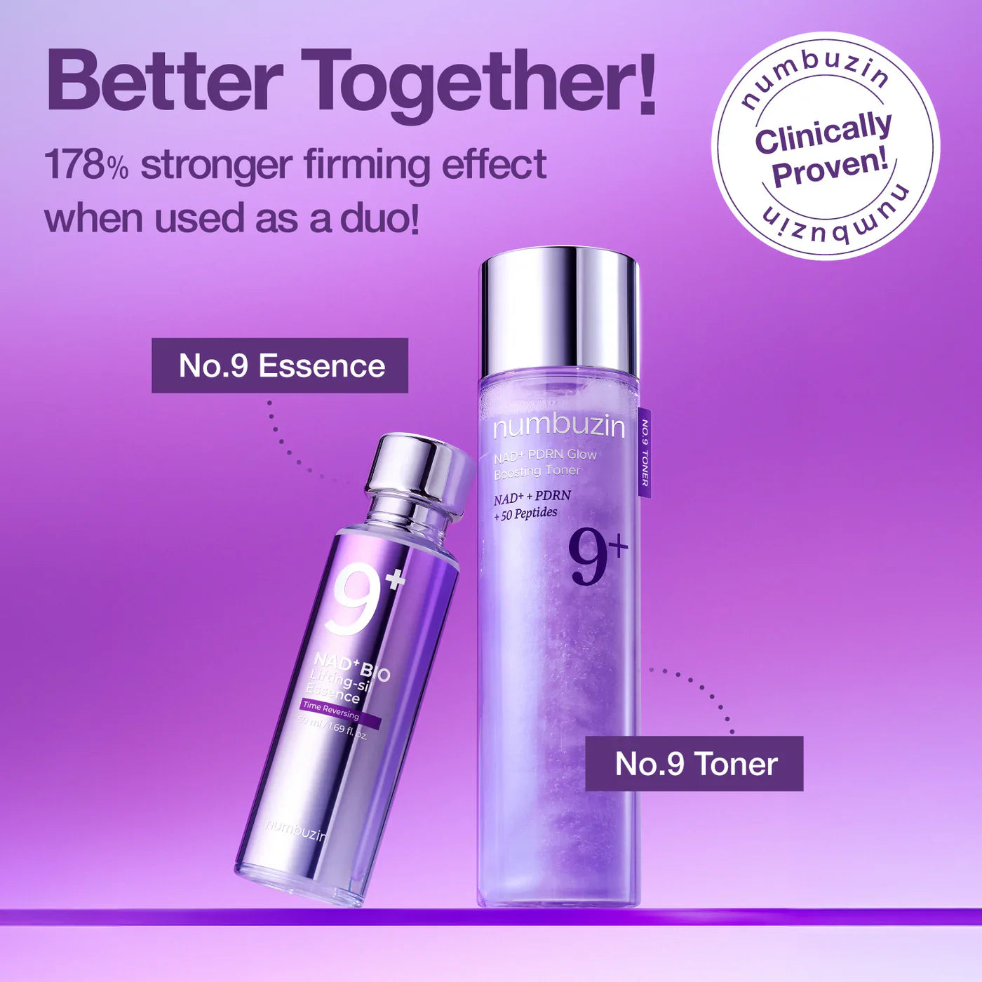 [numbuzin] No.9 NAD+ PDRN Glow Boosting Toner 150ml