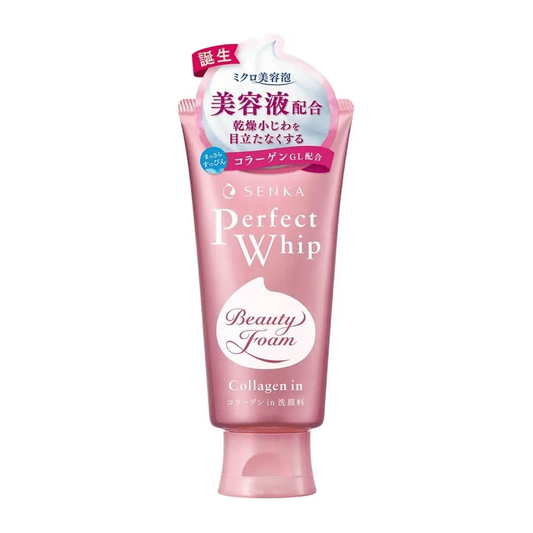 [Shiseido] Senka Perfect Whip Collagen In A Beauty Face Foam 120g