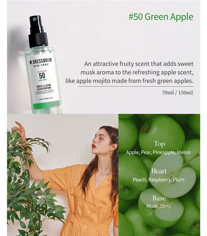 [W.Dressroom] Parfum transparent Dress &amp; Living 70 ml (6 parfums au choix)