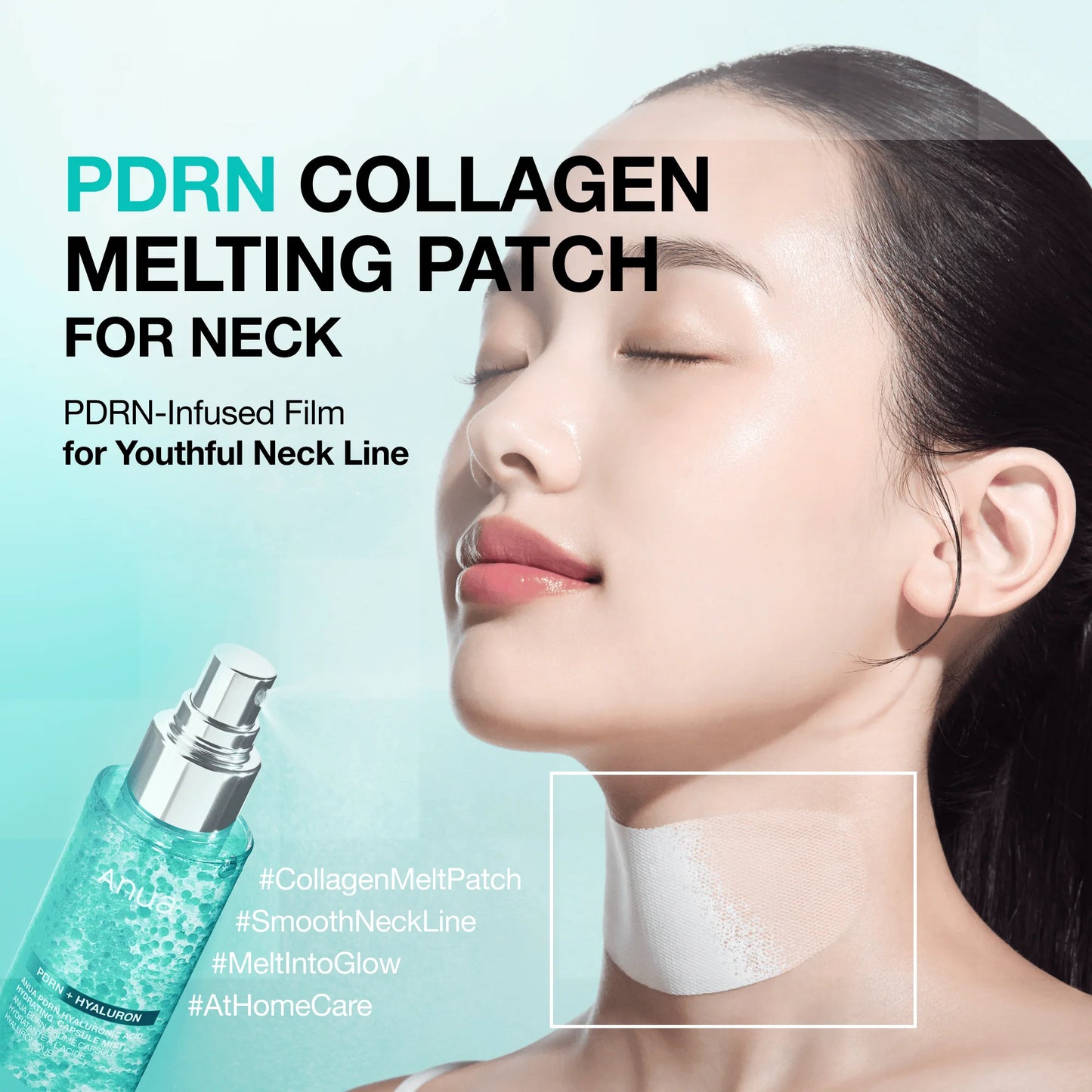 [Anua] PDRN Collagen Melting Patch For Neck 4 Patches