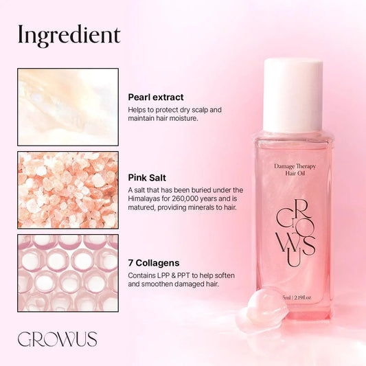 [GROWUS] Damage Therapy Hair Oil 65ml