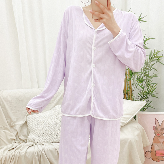 [Pajama] Bodle Set Purple (XS-S)