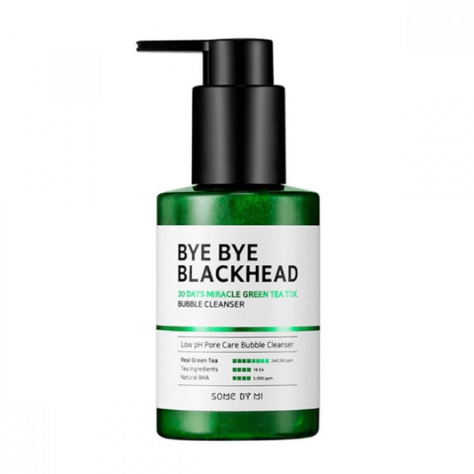 [SOME BY MI] Bye Bye Blackhead 30 Days Miracle Green Tea Tox Bubble Cleanser