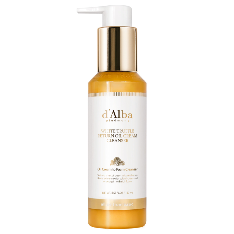 [d'Alba] White Truffle Return Oil Cream Cleanser 150ml
