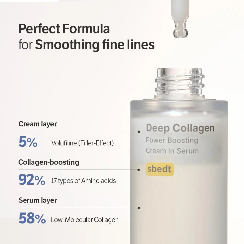 [Sungboon Editor] Deep Collagen Power Boosting Cream In Serum 30ml