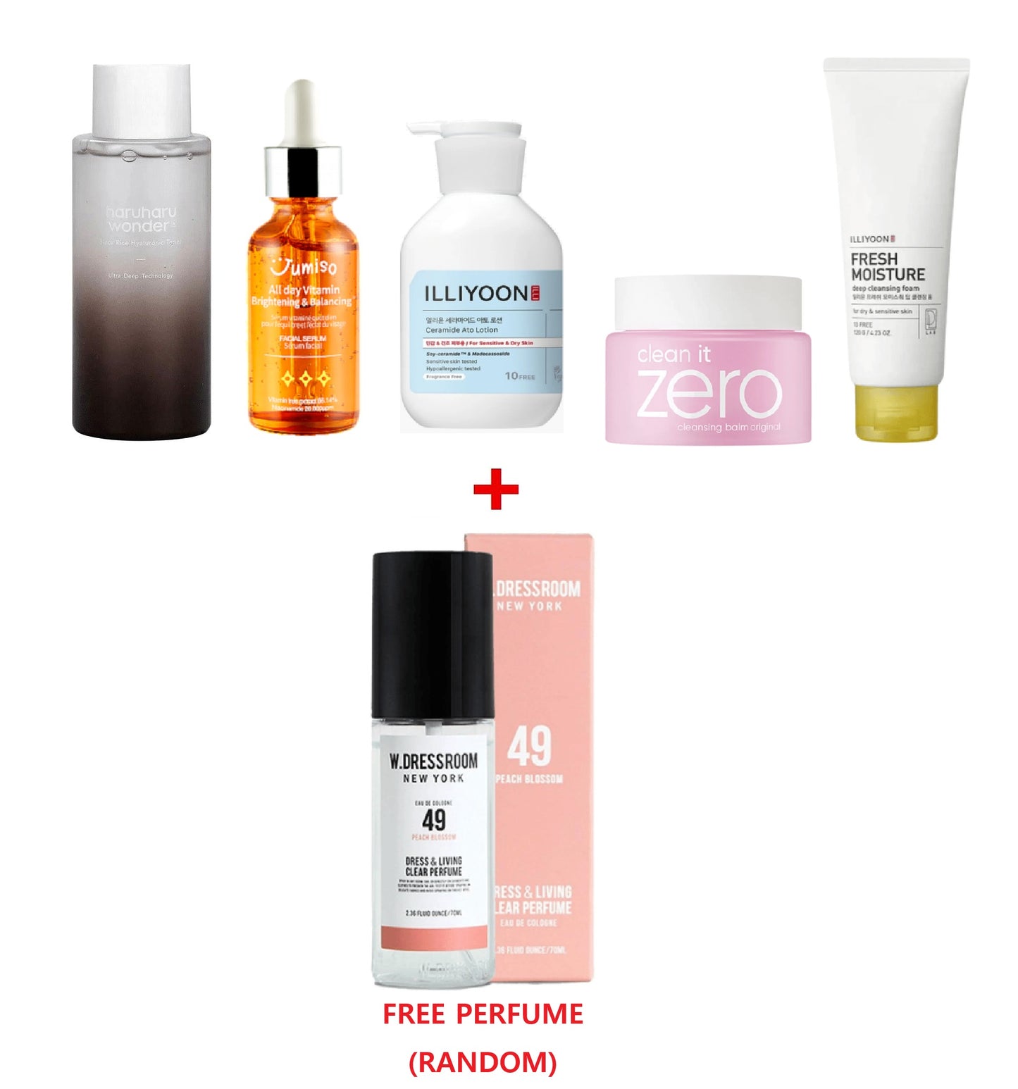 Mon coffret de soins + cadeau (6 produits)