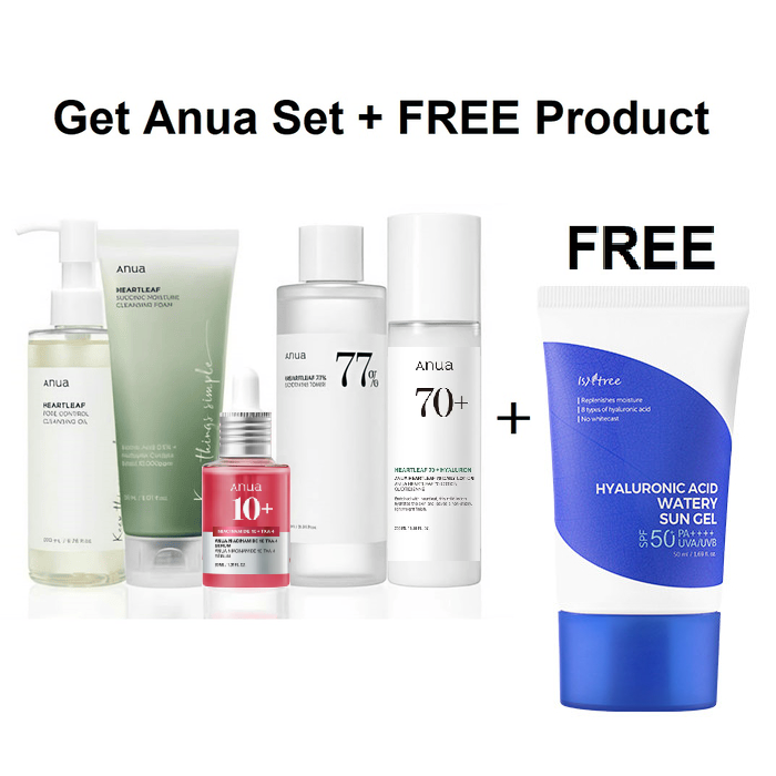[ANUA] Skincare Set + Freebie $154-> $125