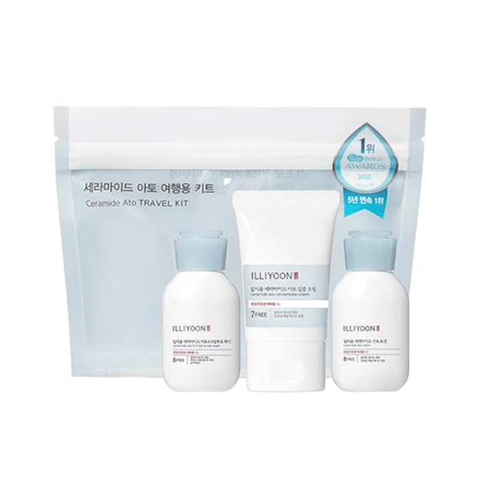 [ILLIYOON] Ceramide Ato Travel Kit 3 pcs