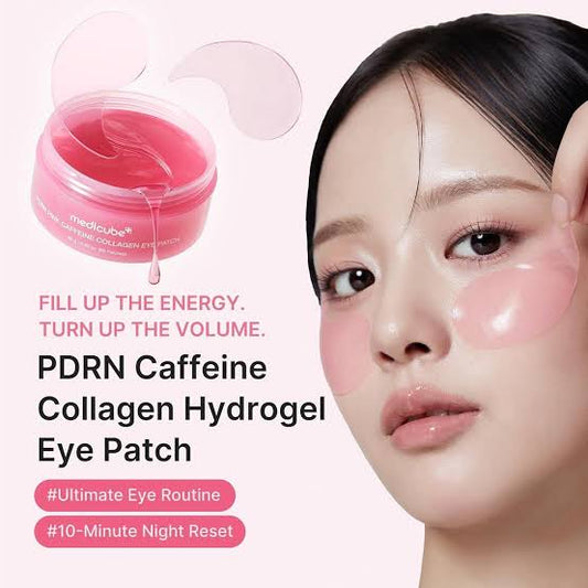 [Medicube] PDRN Pink Caffeine Collagen Eye Patch (60 Patches)