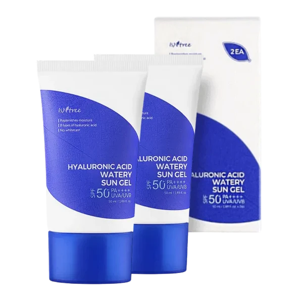 [Isntree] Hyaluronic Acid Watery Sun Gel 50mlx2