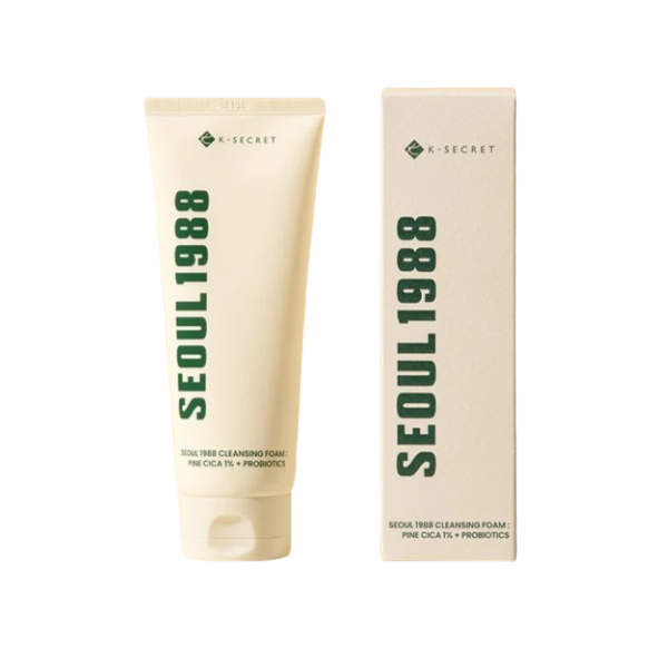 [KSECRET] SEOUL 1988 Cleansing Foam : Pine Cica 1% + Probiotics 150ml