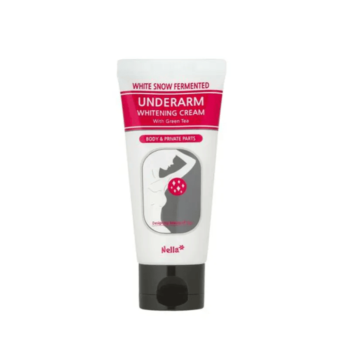 [NELLA] White Snow Fermented Underarm Cream with Green Tea 50ml
