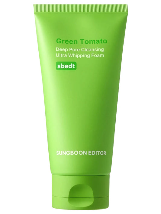 [Sungboon Editor] Green Tomato Deep Pore Cleansing Ultra Whipping Foam 120ml