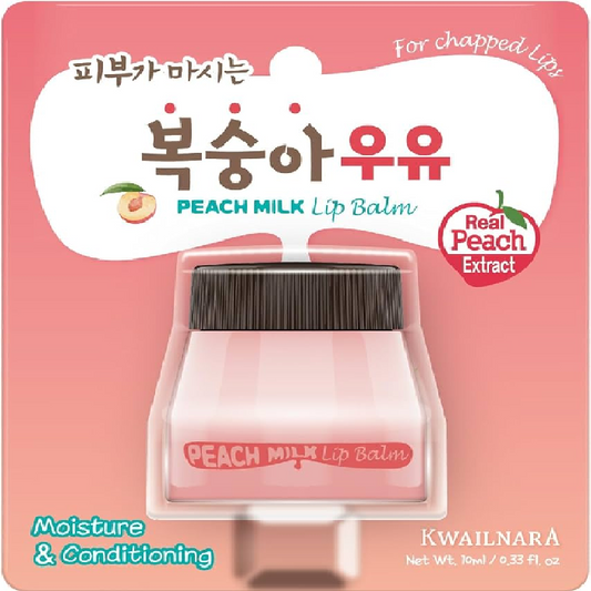 [KWAILNARA] Peach Milk Lip Balm 10ml