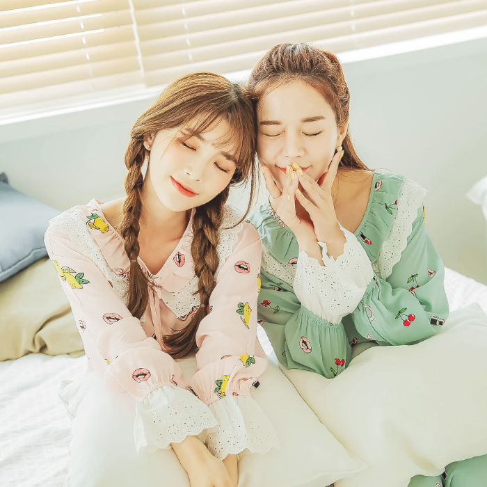 [Pyjama] Lipstick Set Mint/Pink