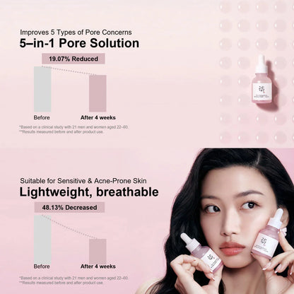 BEAUTY OF JOSEON - Pore Firming Serum: Red Bean PDRN + Peptide 30ml