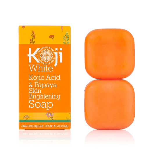 [Koji White] Kojic Acid & Papaya Skin Brightening Soap x 2