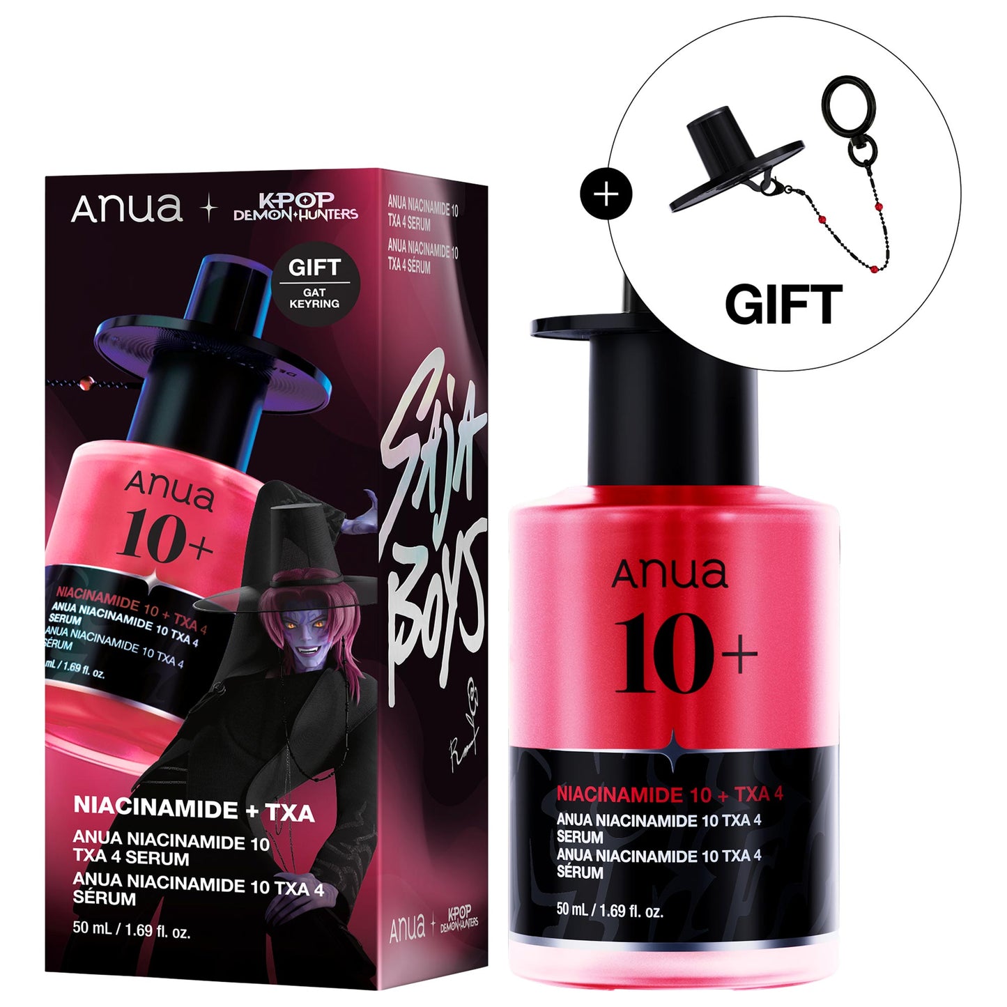 [ANUA] Niacinamide 10% + TXA 4% SERUM 50ml (K-Pop Demon Hunters)