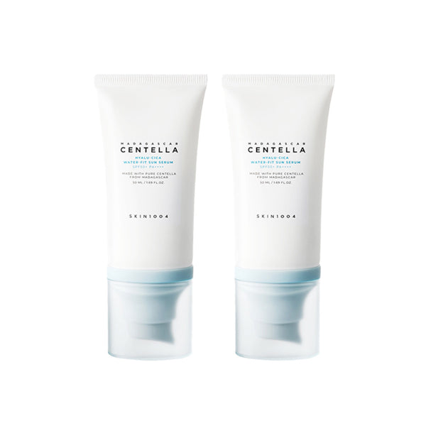 [SKIN1004] Madagascar Centella Hyalu-Cica Water-Fit Sun Serum Dual Pack (2x50ml)