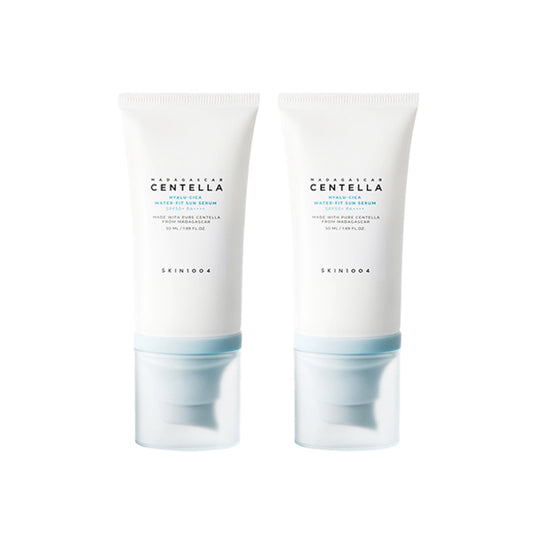 [SKIN1004] Madagascar Centella Hyalu-Cica Water-Fit Sun Serum Dual Pack (2x50ml)