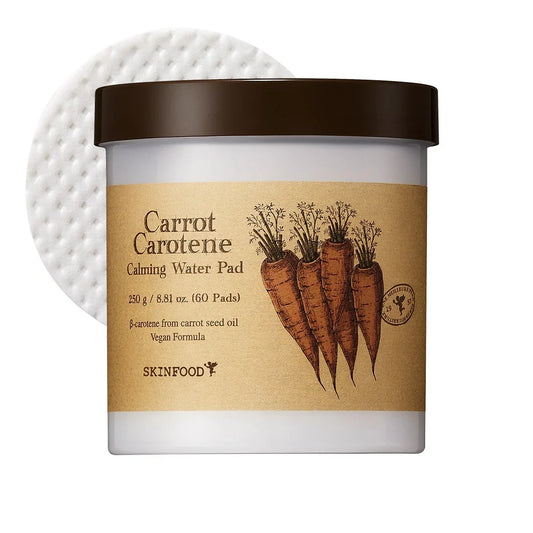 [SKINFOOD] Carrot Carotene Calming Water Pad 60 pads