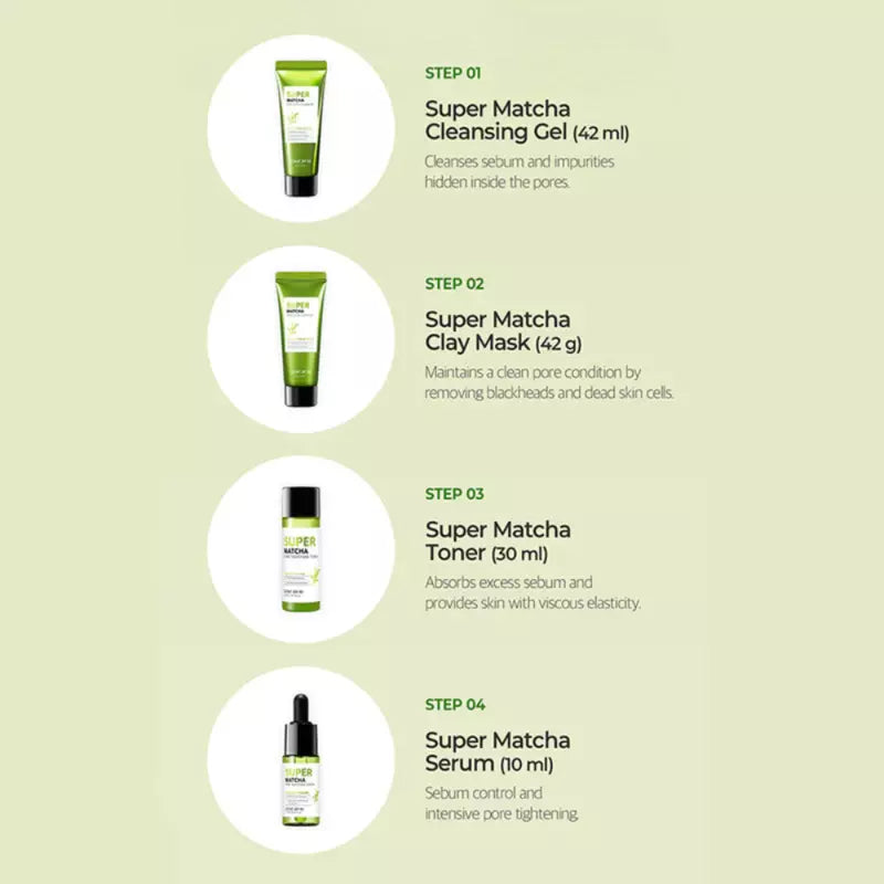 [SOME BY MI] Super Matcha Pore Care Starter Kit